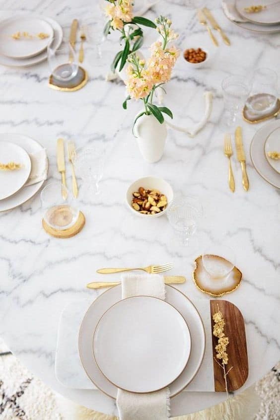 I only eat with Gold flatware
