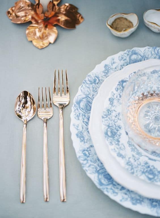 I only eat with Gold flatware