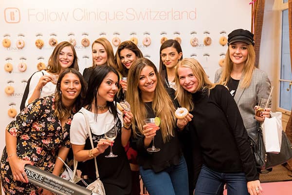 Long Lashes & Donuts at Clinique Event