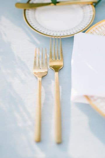I only eat with Gold flatware