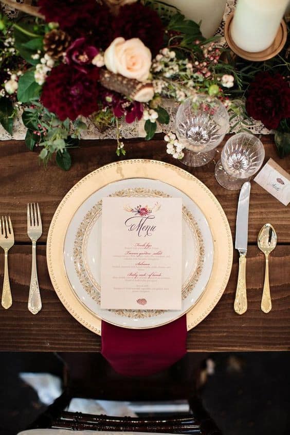 I only eat with Gold flatware