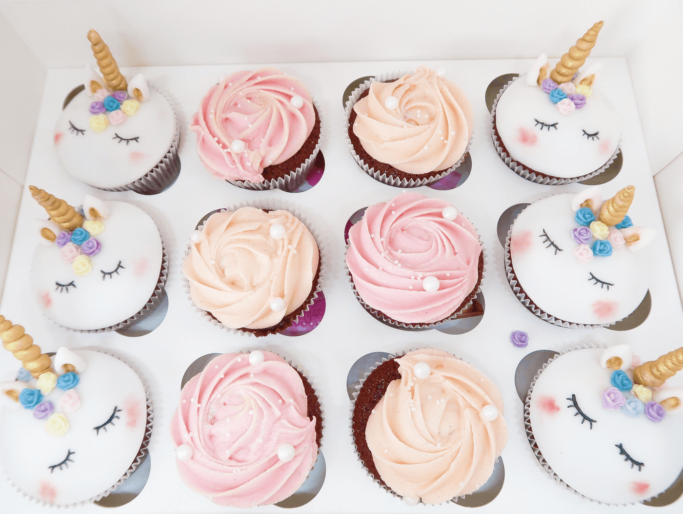Birthday Girl: Unicorn Cupcakes