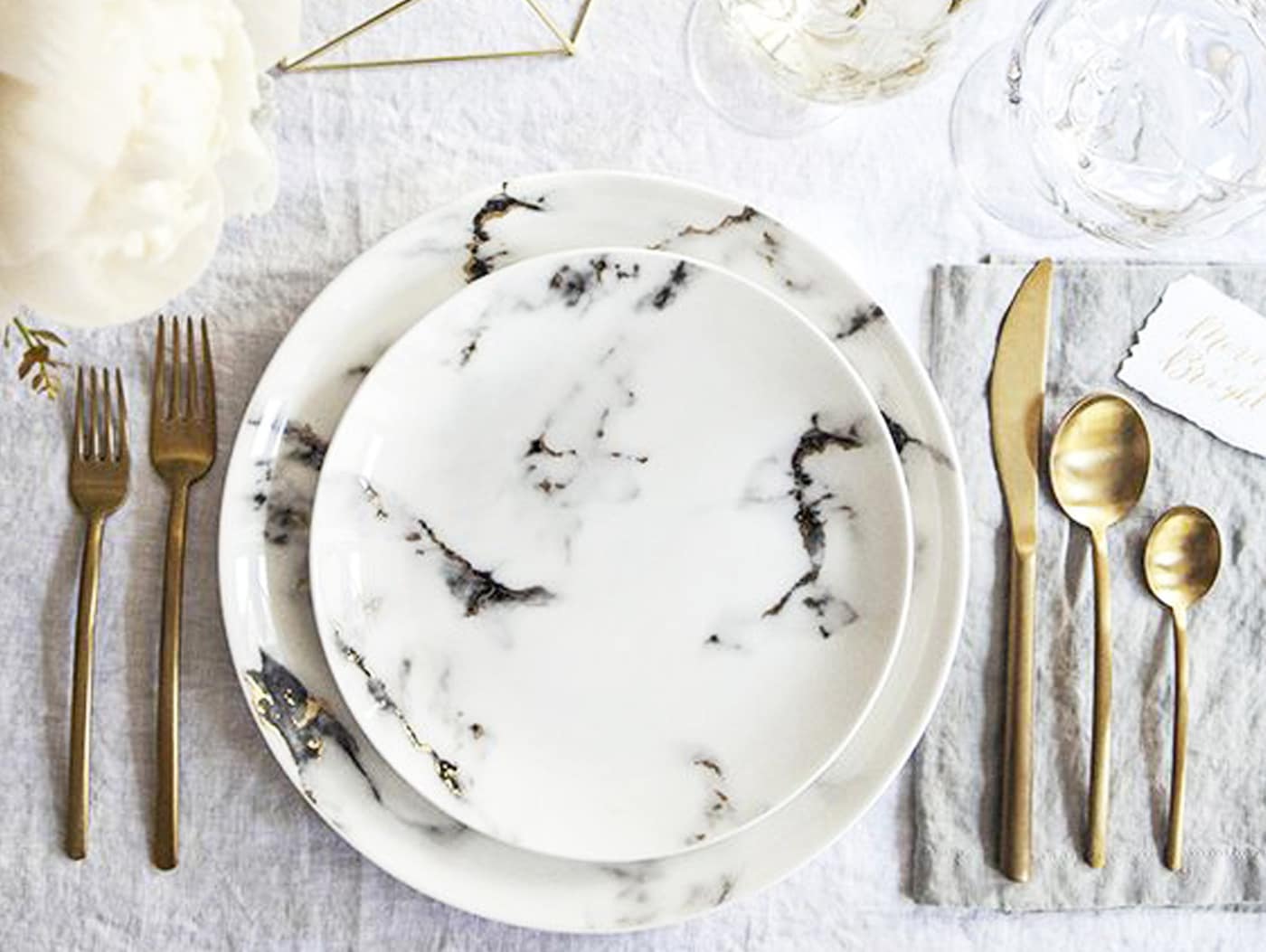 I only eat with Gold flatware